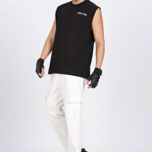 Purple Tribe Cotton Sleeveless Tee